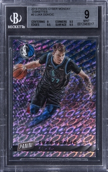 2019 Panini Cyber Monday Diskettes #3 Luka Doncic (#1/1) - BGS MINT 9